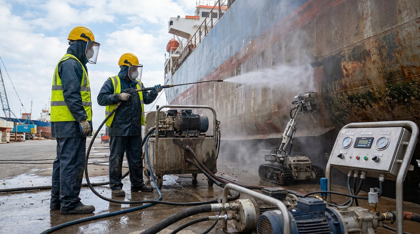 water jetting machine
