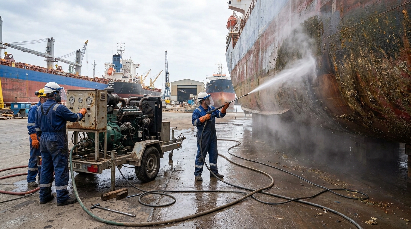 high pressure cleaning machine
