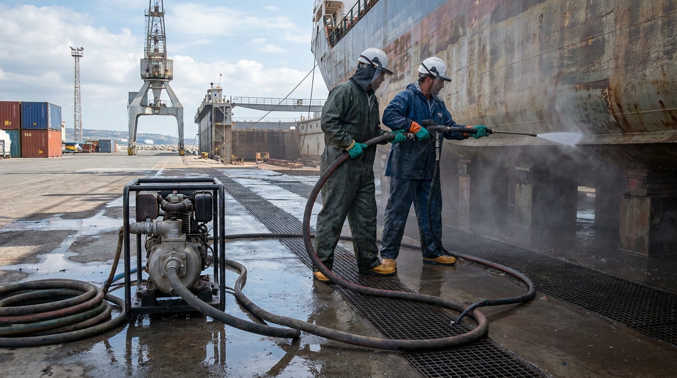 industrial pressure washing