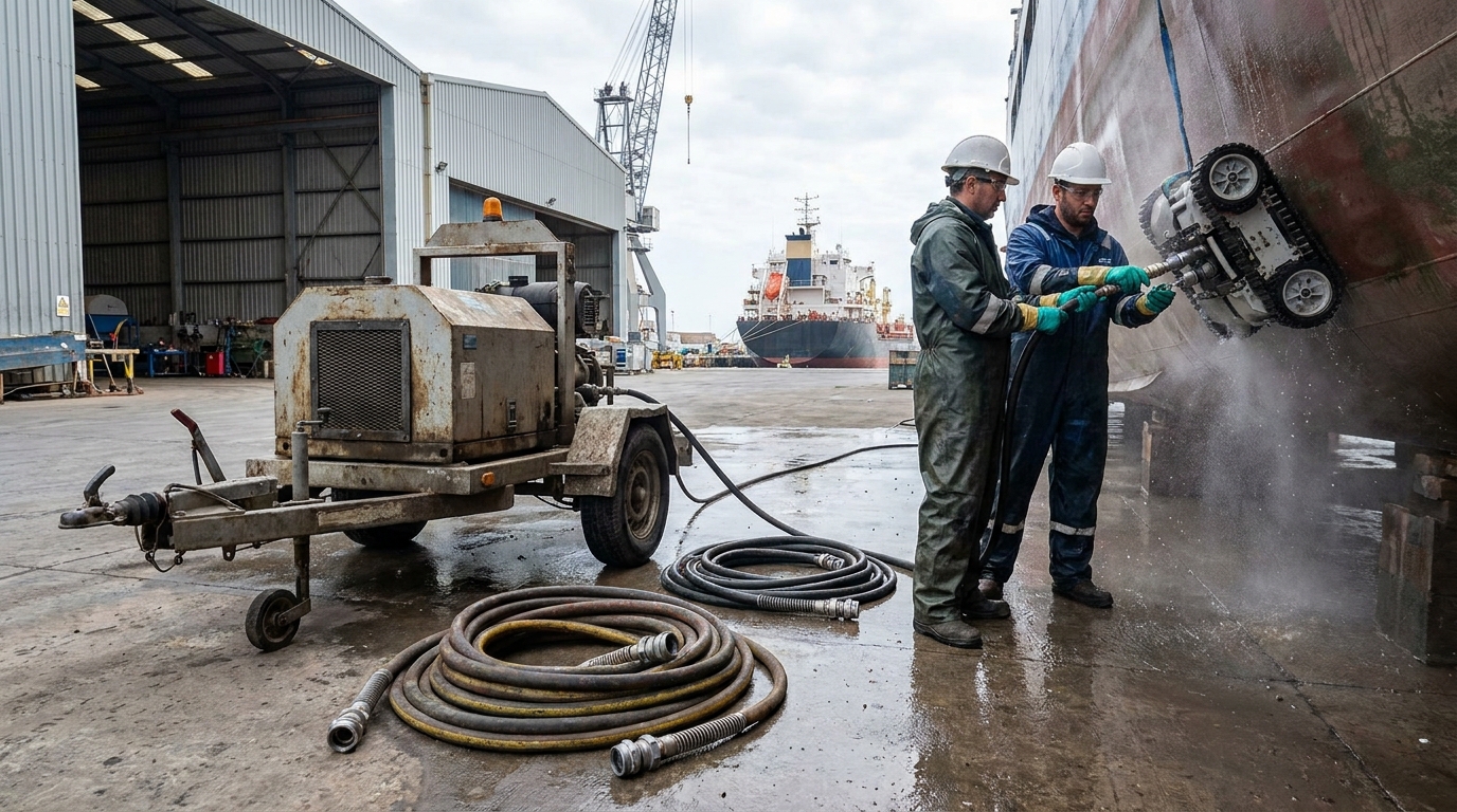 commercial pressure washer