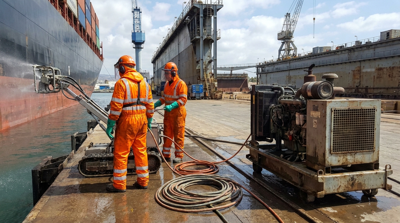 water blasting equipment