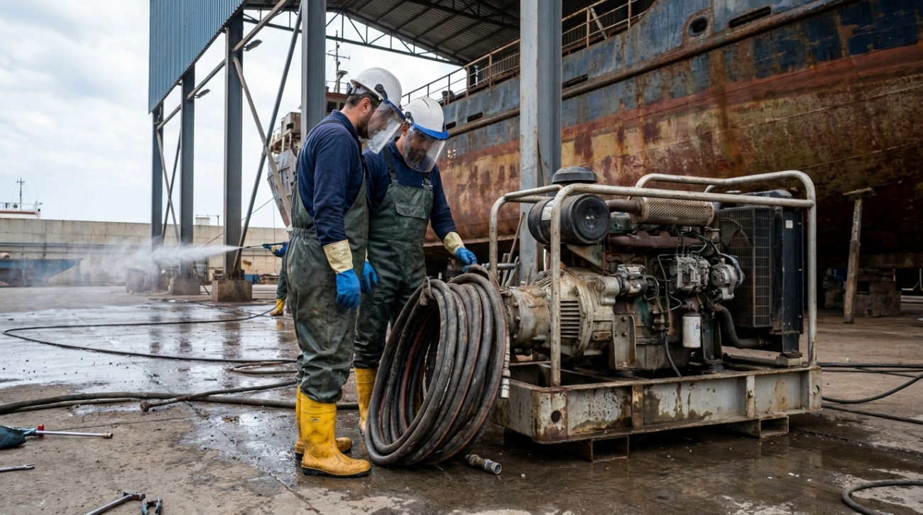 water blasting services