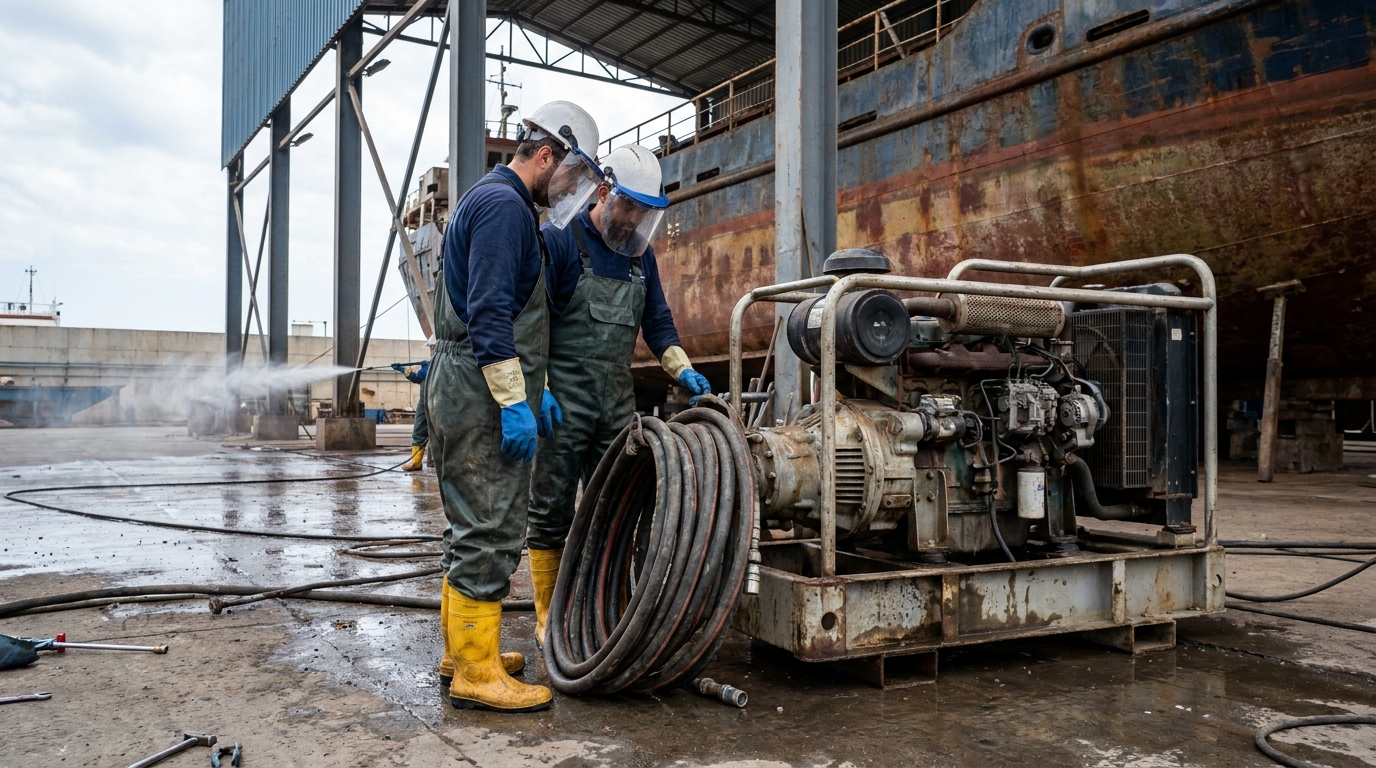 water blasting services