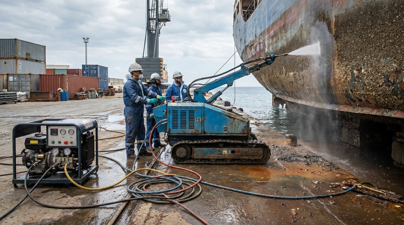 hydro blasting equipment