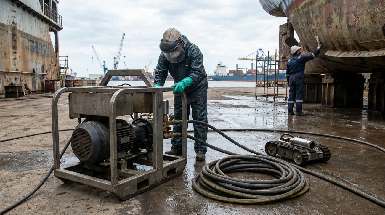 hydro blasting system