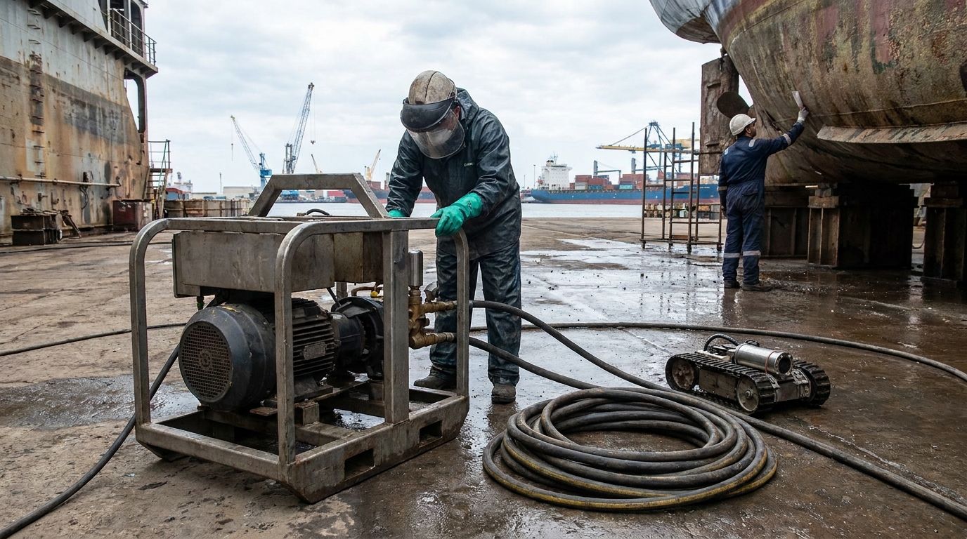 hydro blasting system