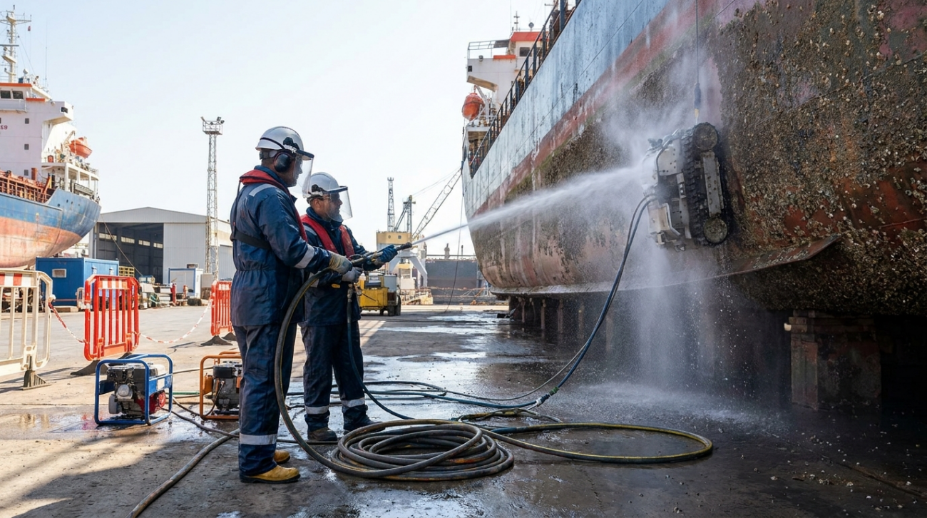 ship hull cleaning
