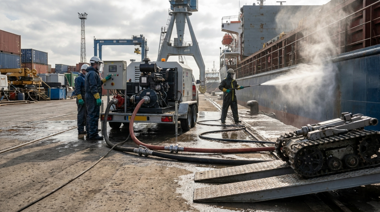 industrial pressure washing equipment