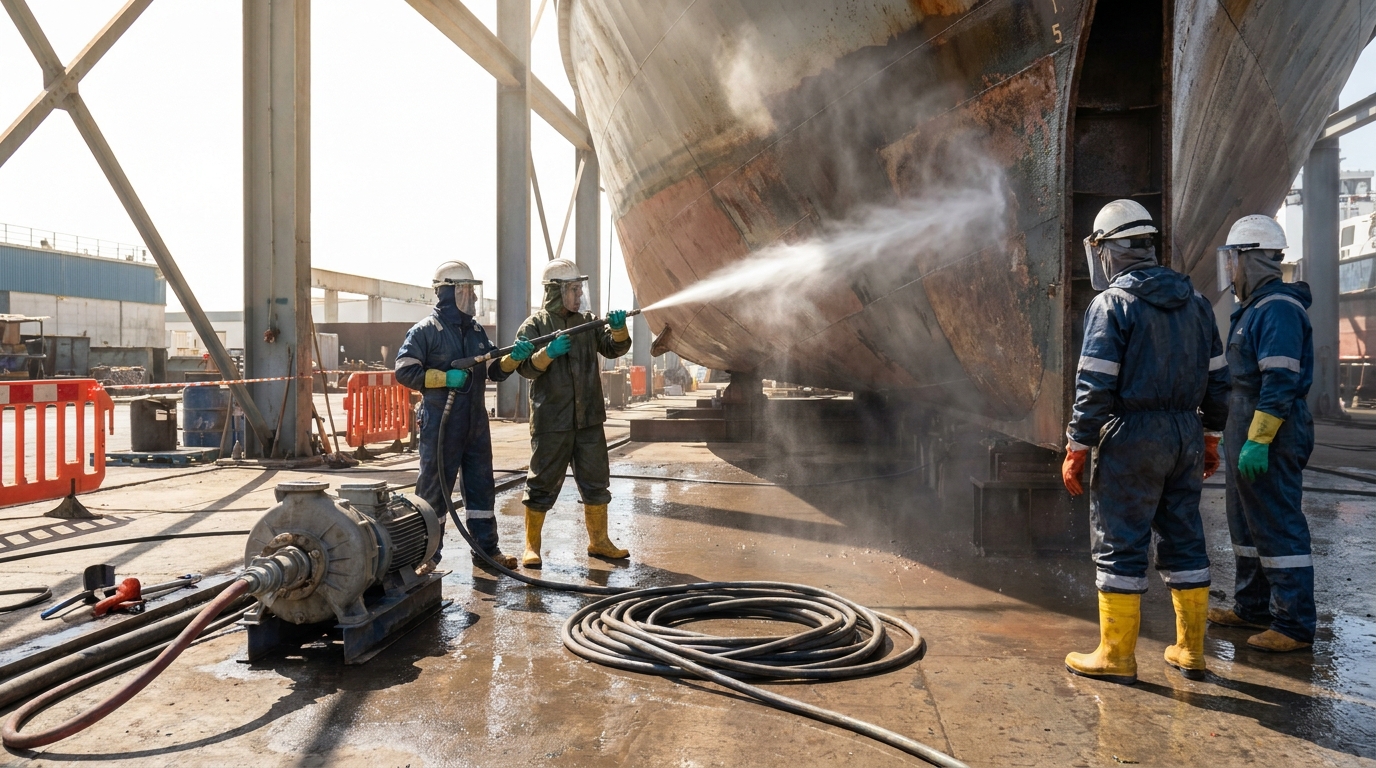 professional pressure washer