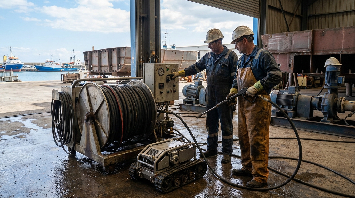 professional pressure washing equipment
