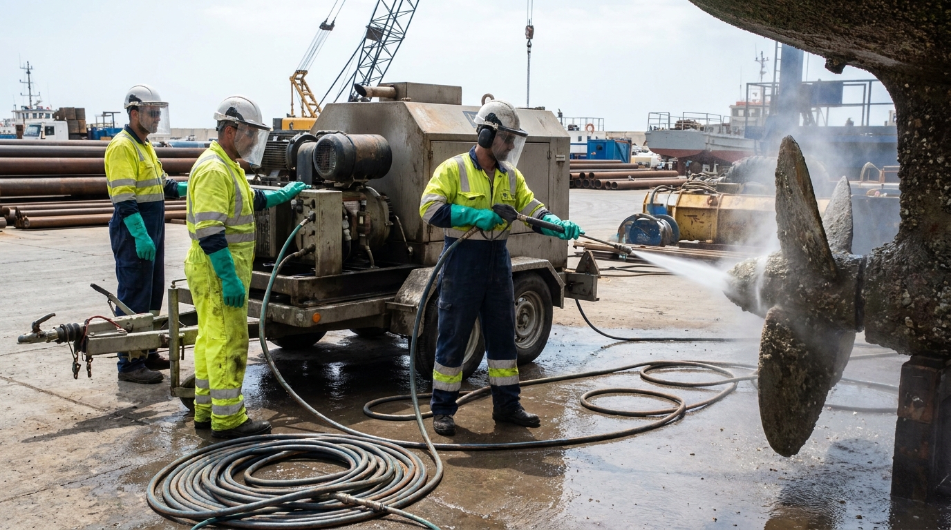 pressure washer machine for industrial use