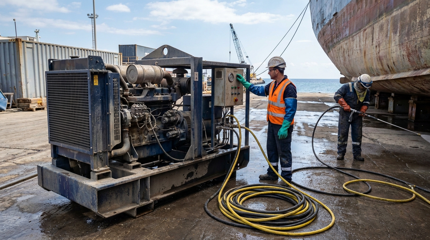industrial pressure washer pump
