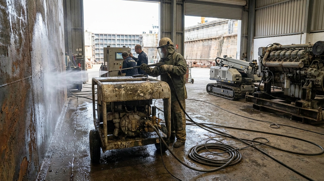 high pressure water pump for cleaning