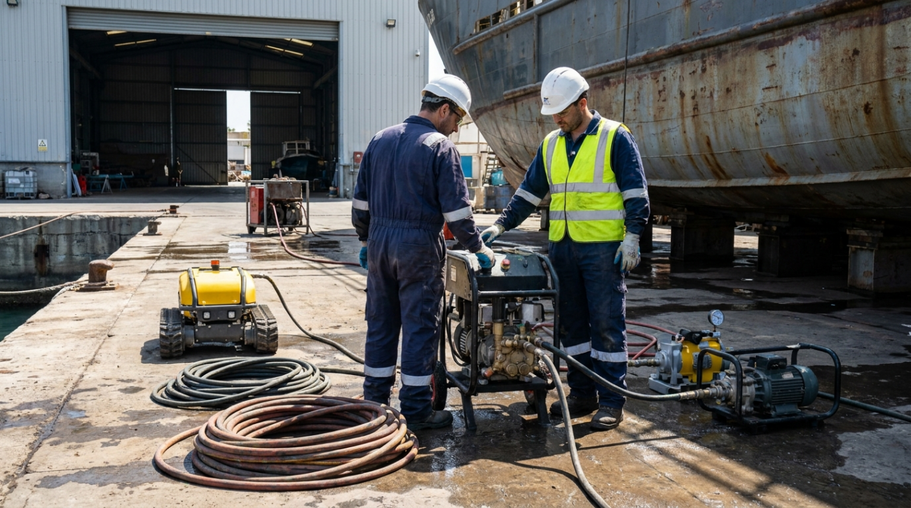 high pressure water jet equipment
