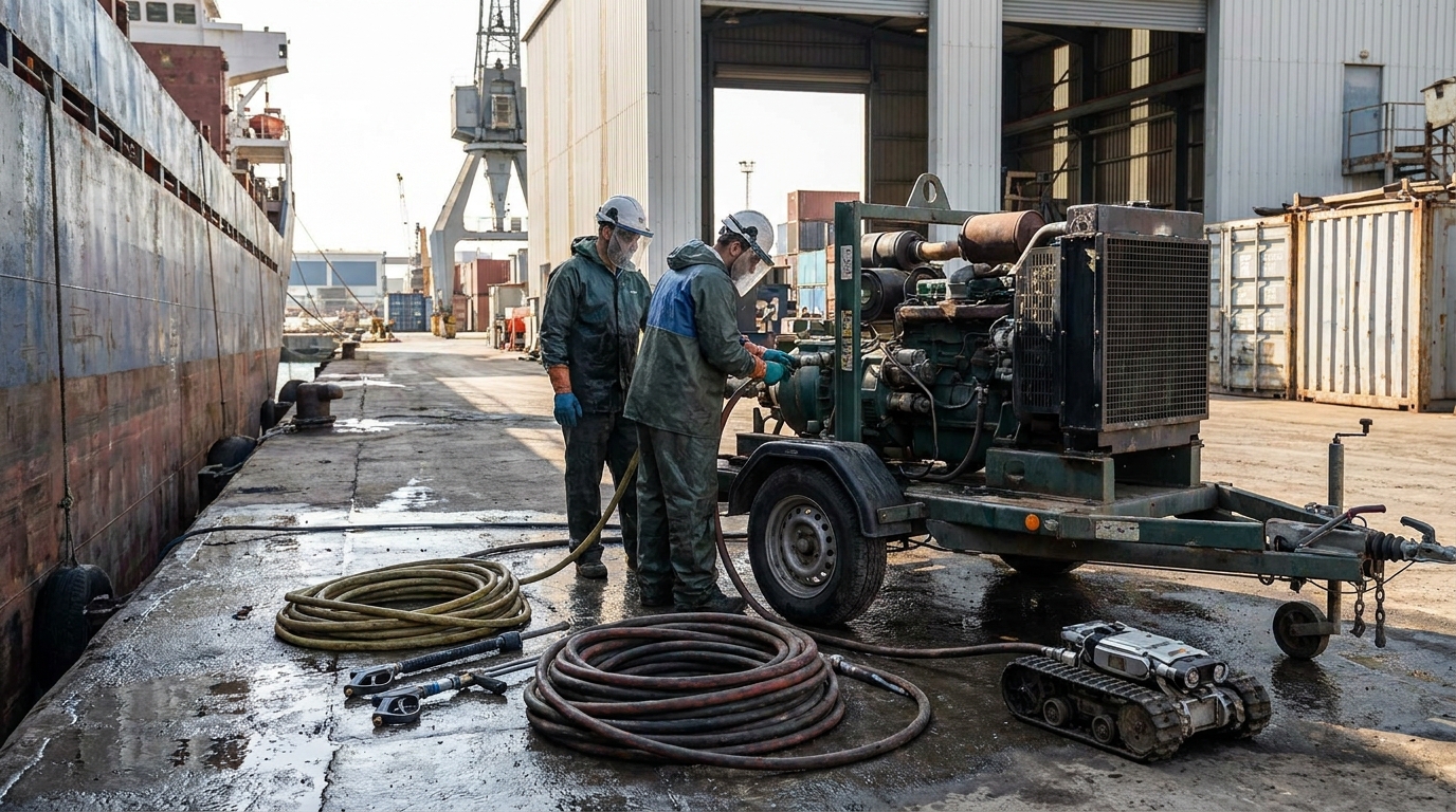 industrial water jetting equipment