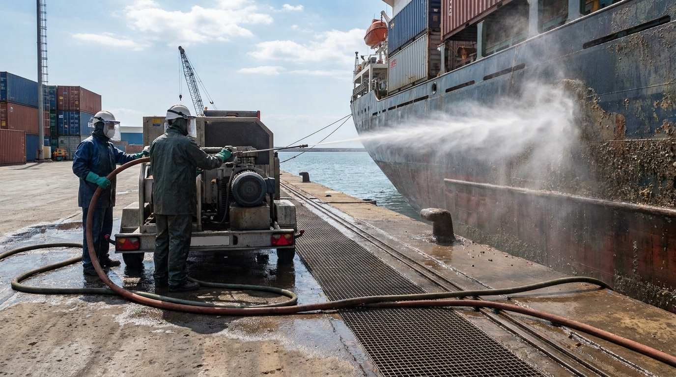 industrial water jetting services