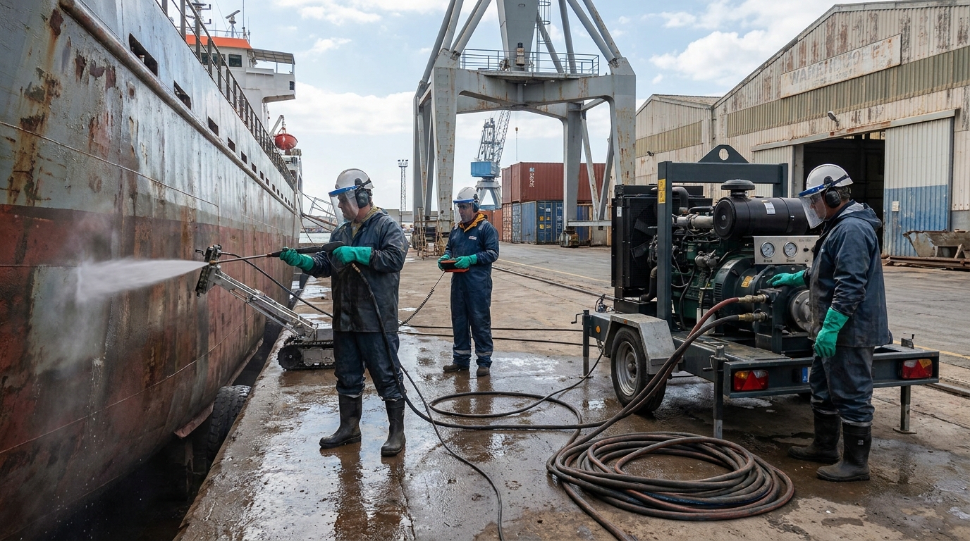 water blasting machine supplier