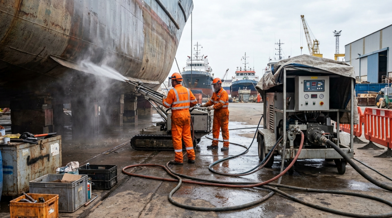 hydro blasting machine supplier