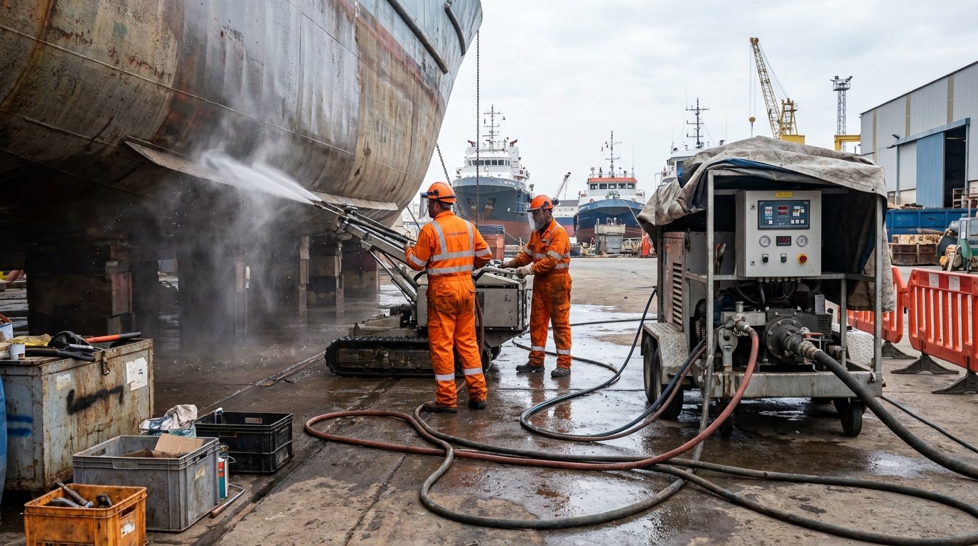 hydro blasting machine supplier