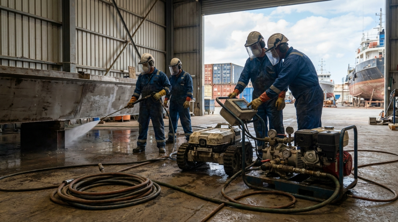industrial hydro blasting services