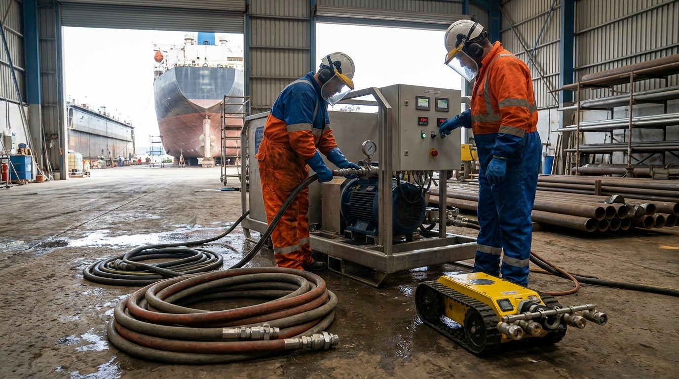 uhp water blasting services