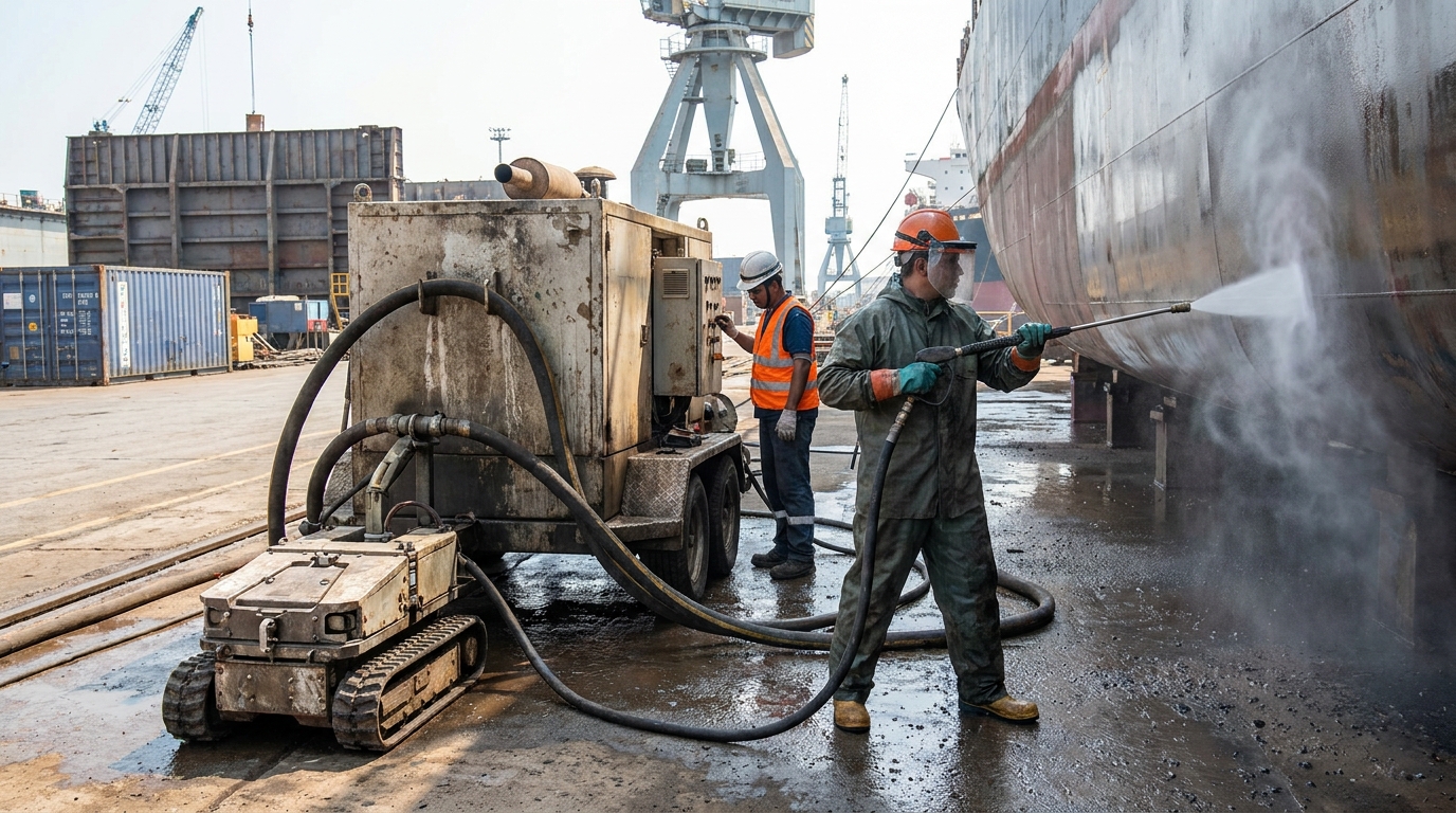 uhp water jetting equipment